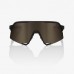 100% - S3 - SOFT TACT BLACK - SOFT GOLD MIRROR LENS