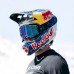 100% - ARMEGA GOGGLES LE BRUNI SIGNATURE NAVY BLUE GOLD MIRROR LENS