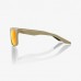 100% - BLAKE - SOFT TACT QUICKSAND HiPER RED MULTILAYER MIRROR LENS