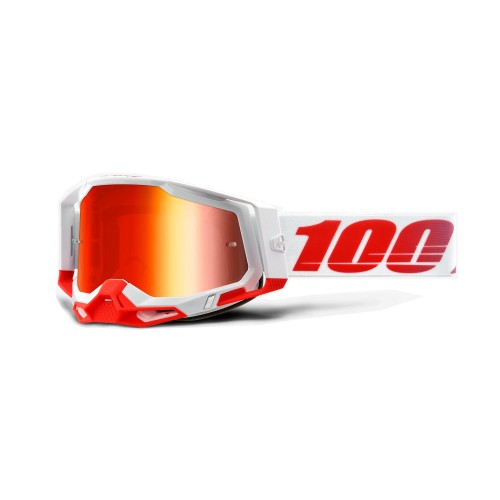 100% - RACECRAFT 2 - ST-KITH MIRROR RED LENS