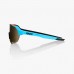 100% - S2 - BWR BLACK - SOFT GOLD MIRROR LENS 100% - S2 - BWR BLACK - SOFT GOLD MIRROR LENS
