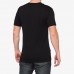100% - SHIRT - STRIPES T-SHIRT BLACK