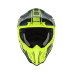 ACERBIS - AIRSTRIKE-C HELMET BLACK FLUO