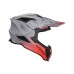 ACERBIS - AIRSTRIKE-X HELMET GREY RED