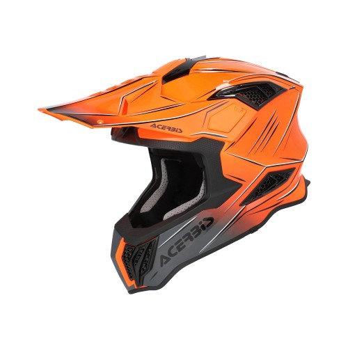 ACERBIS - AIRSTRIKE-X HELMET ORANGE GREY
