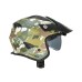 ACERBIS - JET ARIA SPORT HELMET GREEN BROWN