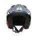 ACERBIS - JET ARIA SPORT HELMET GREY RED