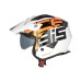 ACERBIS - JET ARIA SPORT HELMET WHITE ORANGE