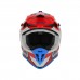 ACERBIS - LINEAR 2206 HELMET - RED BLUE