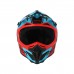 ACERBIS - PROFILE 5.0 HELMET - RED BLUE