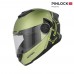 ACERBIS - RIDER GRAPHIC HELMET GREEN BLACK
