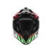 ACERBIS - STEEL CARBON 22-06 HELMET - GREEN/RED