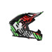 ACERBIS - STEEL CARBON 22-06 HELMET - GREEN/RED