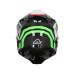 ACERBIS - STEEL CARBON 22-06 HELMET - GREEN/RED