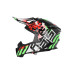 ACERBIS - STEEL CARBON 22-06 HELMET - GREEN/RED