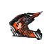 ACERBIS - STEEL CARBON 22-06 HELMET - BLACK/ORANGE FLUO