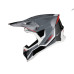 ACERBIS - T711 HELMET GREY BLACK