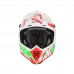 ACERBIS - X-TRACK 2206 HELMET - GREEN WHITE