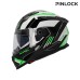 ACERBIS - X-WAY GRAPHIC HELMET BLACK GREEN