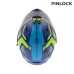 ACERBIS - X-WAY GRAPHIC HELMET BLUE YELLOW