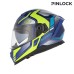 ACERBIS - X-WAY GRAPHIC HELMET BLUE YELLOW