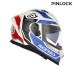 ACERBIS - X-WAY GRAPHIC HELMET WHITE BLUE