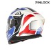 ACERBIS - X-WAY GRAPHIC HELMET WHITE BLUE
