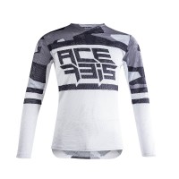 ACERBIS - HELIOS JERSEY- GREY WHITE ACERBIS - HELIOS JERSEY- GREY WHITE