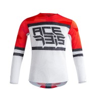 ACERBIS - HELIOS JERSEY- RED WHITE ACERBIS - HELIOS JERSEY- RED WHITE