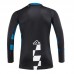 ACERBIS - MX CHECKMATE JERSEY- BLACK BLUE