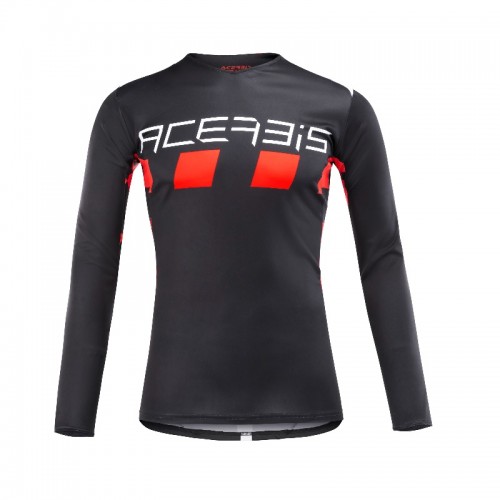ACERBIS - MX CHECKMATE JERSEY- BLACK RED