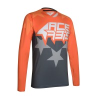 ACERBIS - X-FLEX STARCHASER JERSEY - GREY/ORANGE