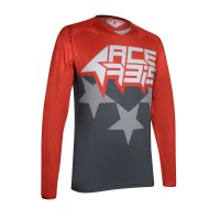 ACERBIS - X-FLEX STARCHASER JERSEY - GREY/RED