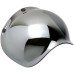BILTWELL - BUBBLE SHIELD ANTIFOG CHROME SILVER