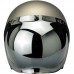BILTWELL - BUBBLE SHIELD ANTIFOG CHROME SILVER