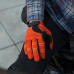 BILTWELL - MOTO GLOVES ORANGE BLACK YELLOW