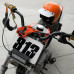 BILTWELL - MOTO GLOVES ORANGE BLACK YELLOW