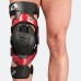 EVS - WEB / AXIS SERIES - AXIS SPORT KNEE BRACE (PAIR) BLACK RED
