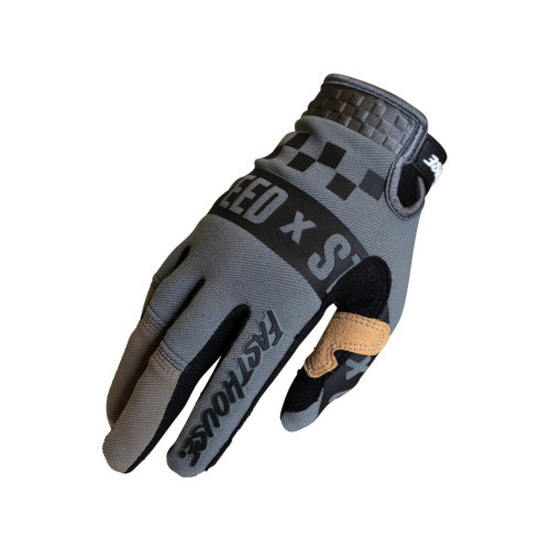 FASTHOUSE - GLOVE - SPEED STYLE DOMINGO GLOVE - BLACK/MOSS