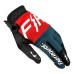 FASTHOUSE - GLOVE - SPEED STYLE OMEGA GLOVE - RED/SLATE (ADULT & YOUTH)
