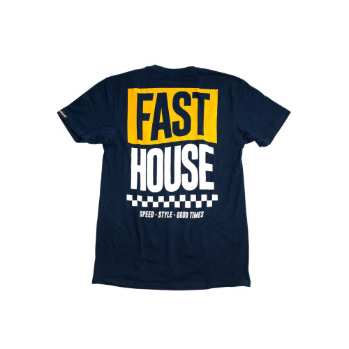 FASTHOUSE - TSHIRT - BANNER TEE MIDNIGHT NAVY