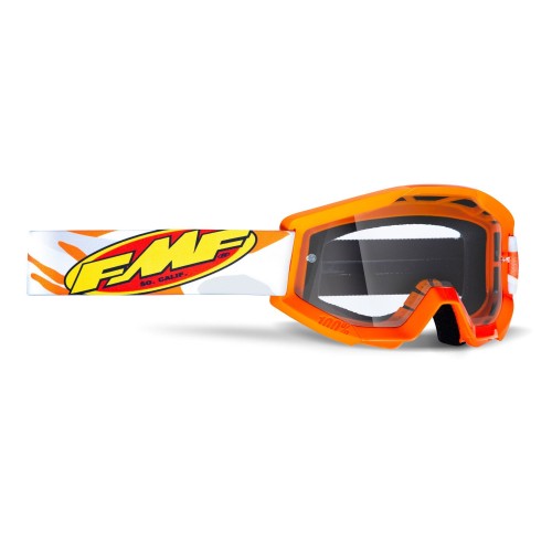FMF - POWERCORE GOGGLES - ASSAULT GREY CLEAR LENS