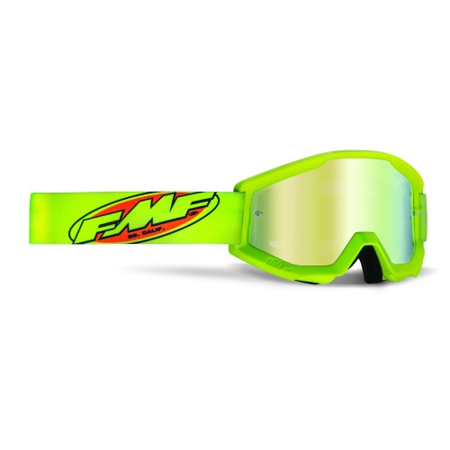 FMF - POWERCORE GOGGLES - YELLOW MIRROR GOLD LENS