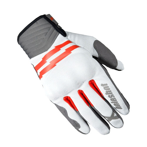 HOLESHOT - THUNDERBOLT GLOVES - LIGHT GREY