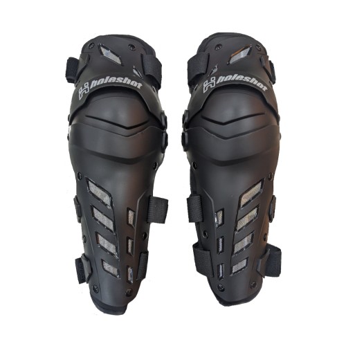 HOLESHOT - REGULAR KNEE GUARD BLACK