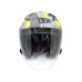 KYT HELMETS - HELLCAT MIMETIC MATTE YELLOW FLUO