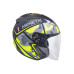 KYT HELMETS - HELLCAT MIMETIC MATTE YELLOW FLUO