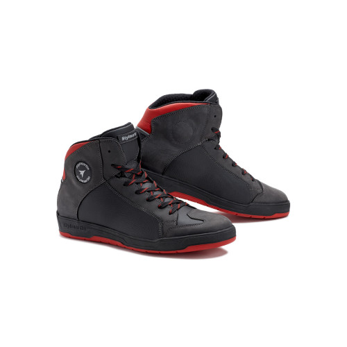 STYLMARTIN - DOUBLE WP BLACK RED SHOES
