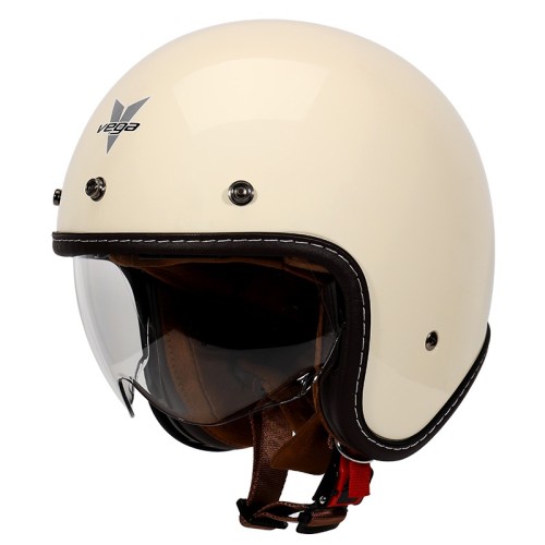 VEGA HELMET - B-52 OPEN FACE HELMET OFF WHITE