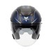 VEGA HELMET - B-53 OPEN FACE STREET HELMET RELATIVITY FOG BLUE